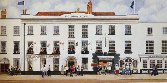 Dolphin and Anchor West Street Chichester Card