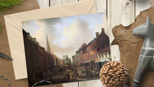 East Street Chichester 1813 Card